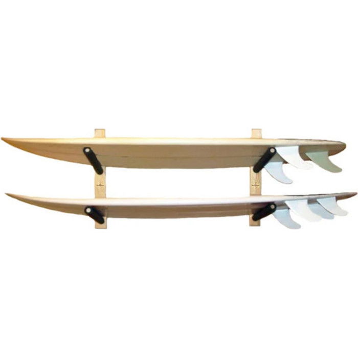 2024 Northcore Estante Doble Para Tablas De Surf Nc1234 - Madera